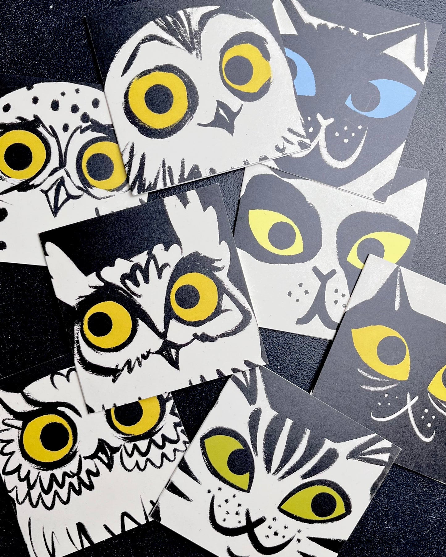 Emote Notes individual mini notecards