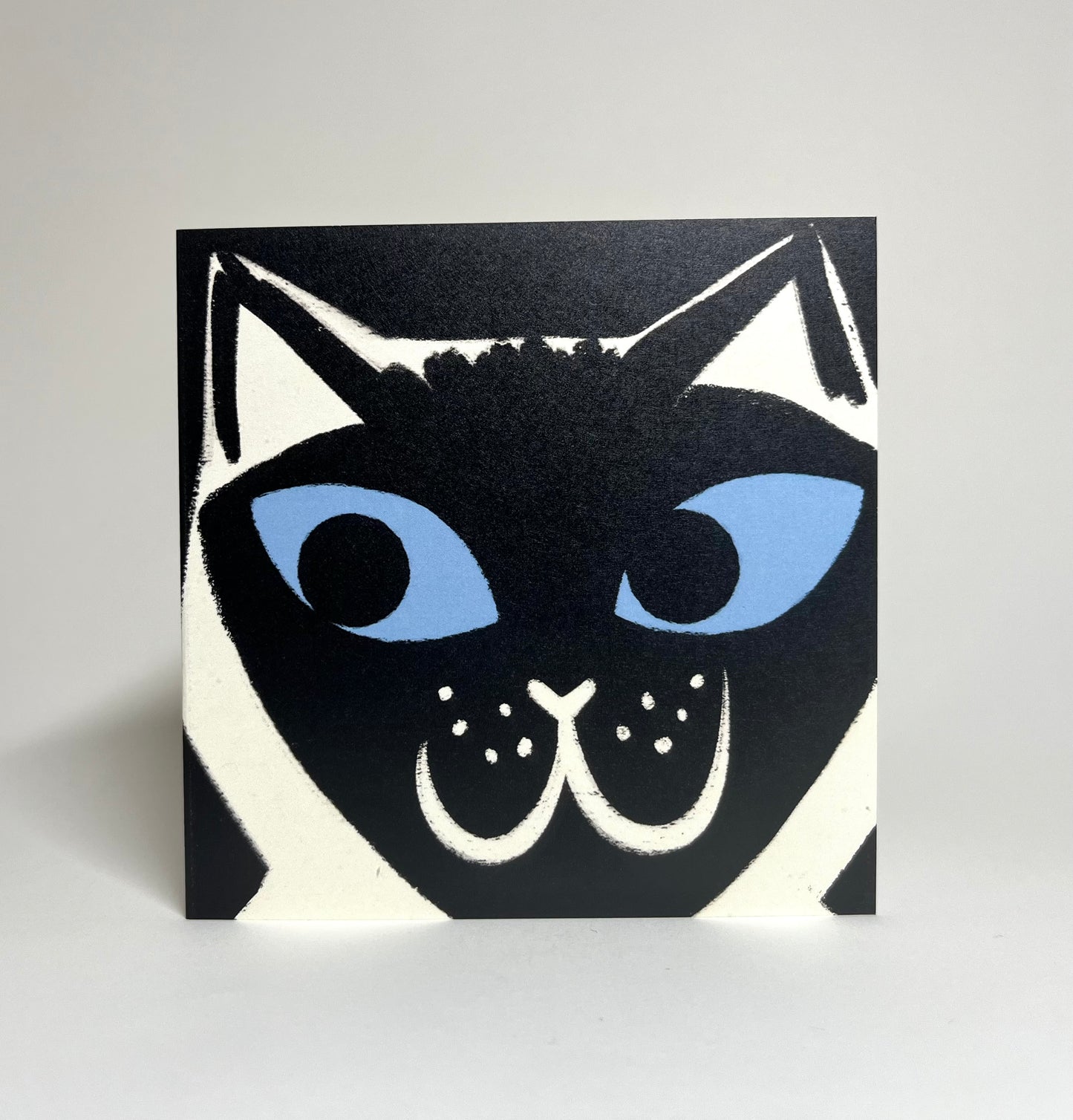 Furry Feline Emote Notes mini cat notecards 4 pack