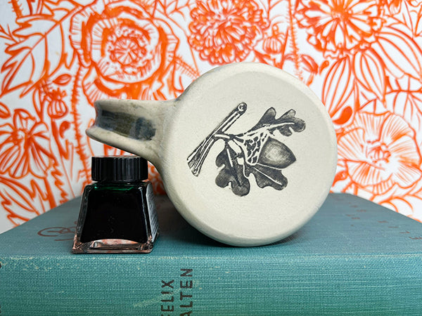 Heirloom Owls Handmade Porcelain Mug, Large