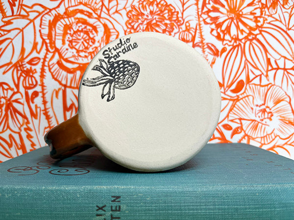 Wild Horses Handmade Porcelain Mug