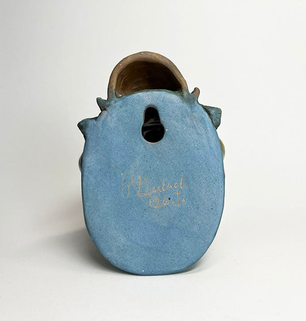 Herbert fish-head wall-hanging with bowler hat and pipe