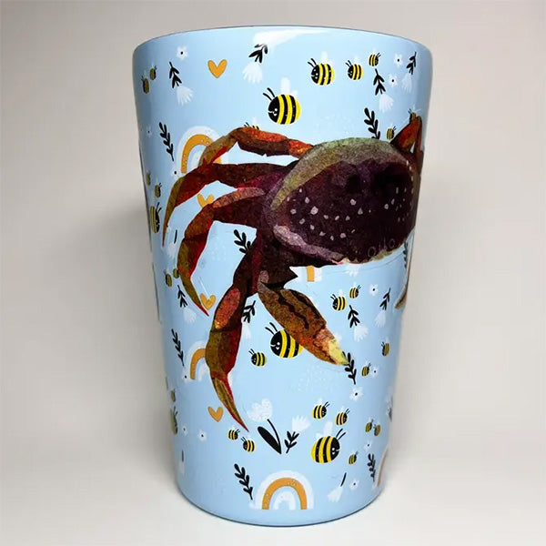 Dungeness Crab and Mussels Clear Sticker Sheet