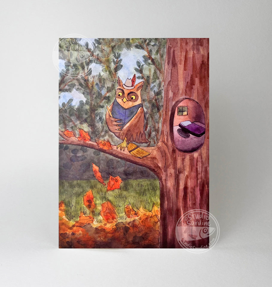 Home Sweet Home A7 Size Notecards, Blank Greeting Cards