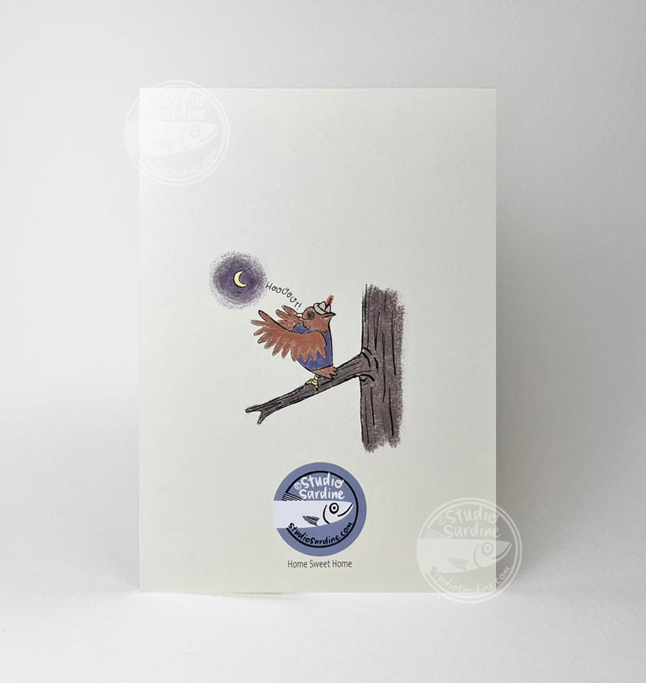 Home Sweet Home A7 Size Notecards, Blank Greeting Cards