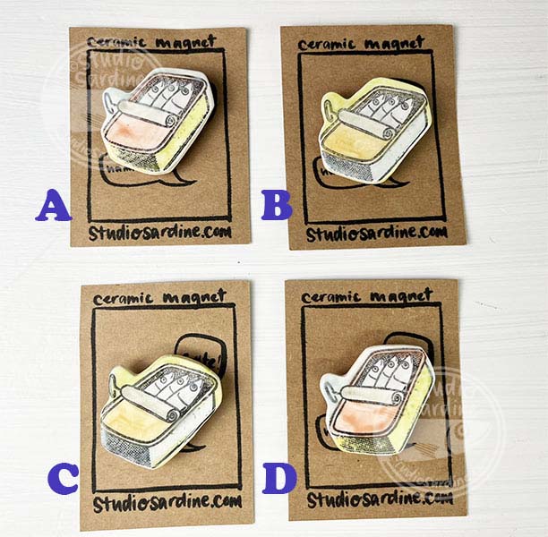 Studio Sardine Sardine Can Magnet