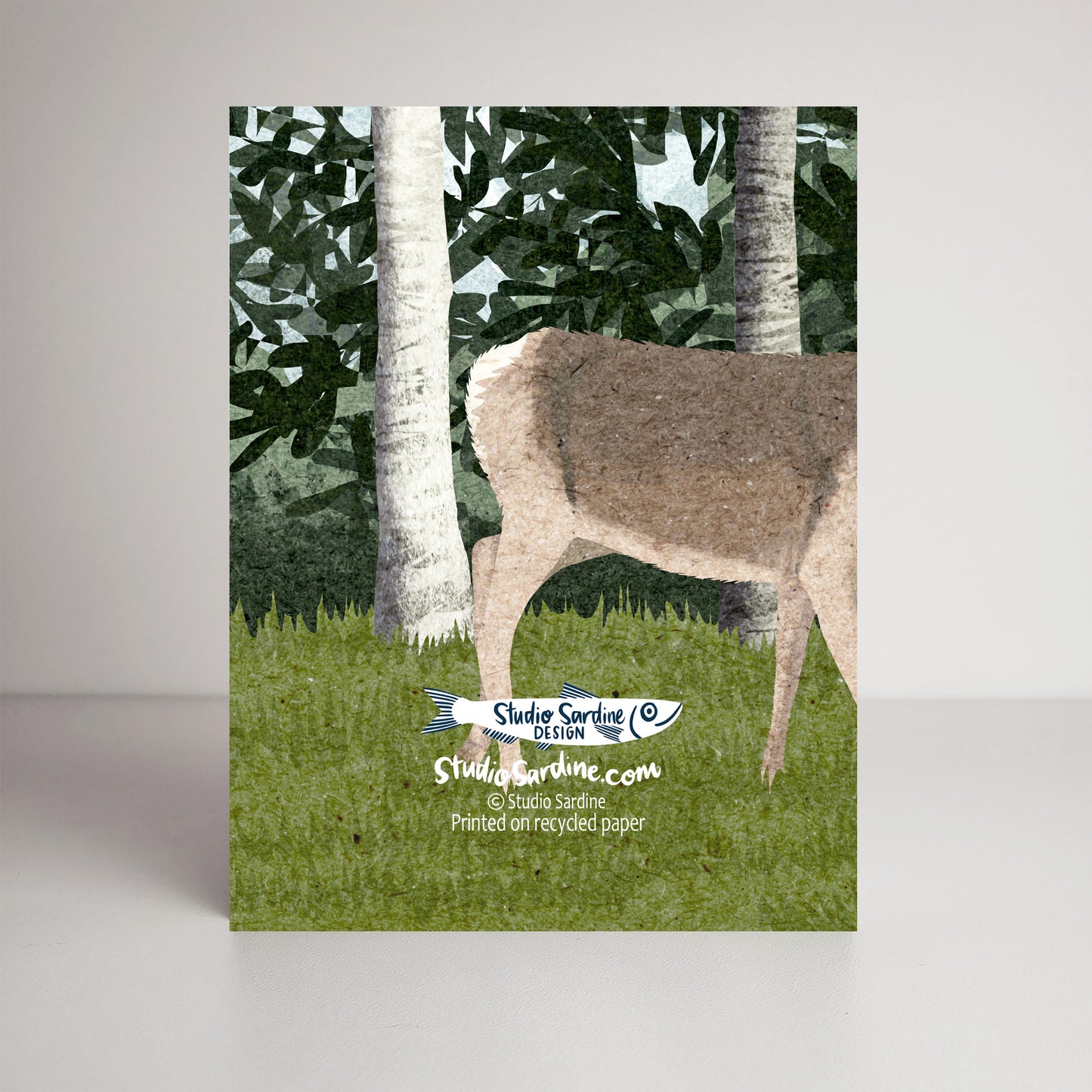 Mule Deer A2 size (5.5" x 4.25") notecards