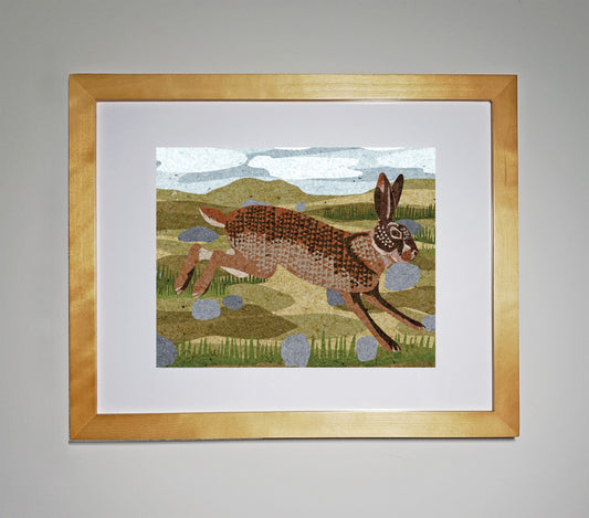 Wild Hare Art Print 8" x 10"
