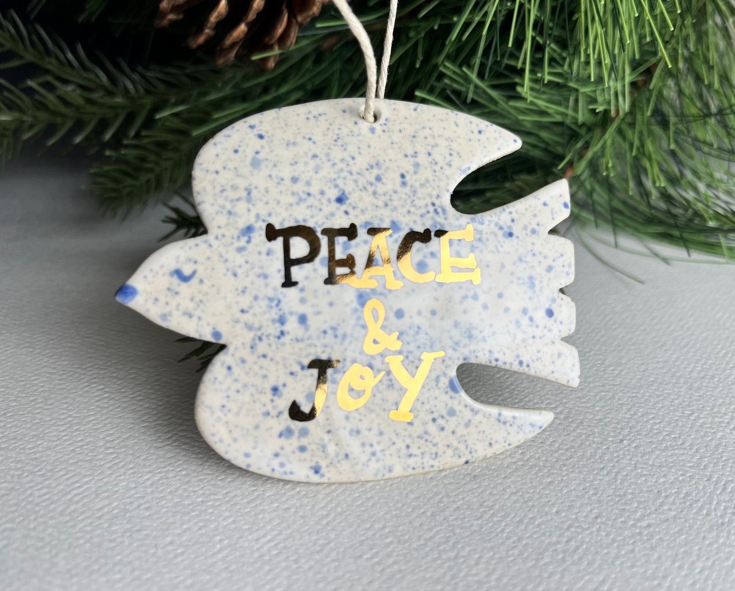 Peace doves ornaments