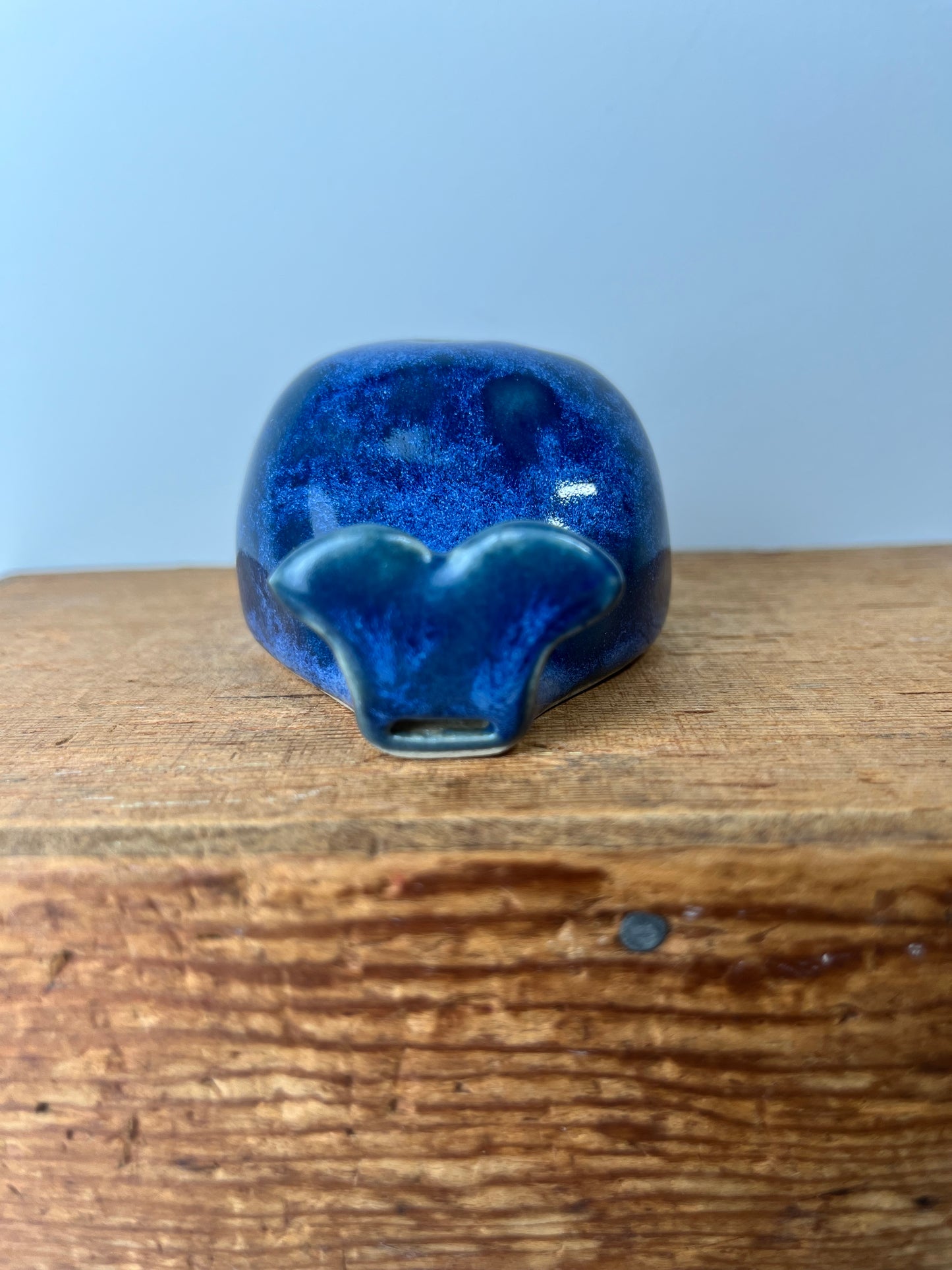 Small Whale Ocarina (clay whistle) B