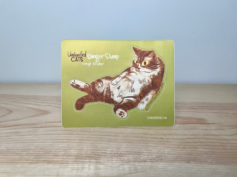 Ginger Slump sticker