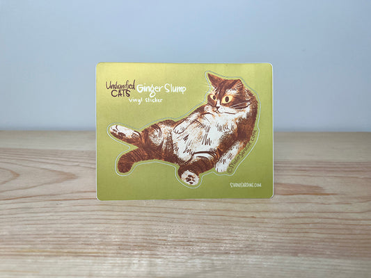 Ginger Slump sticker