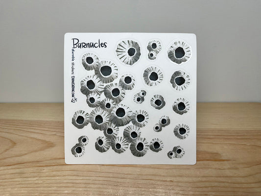 Barnacles sticker sheet