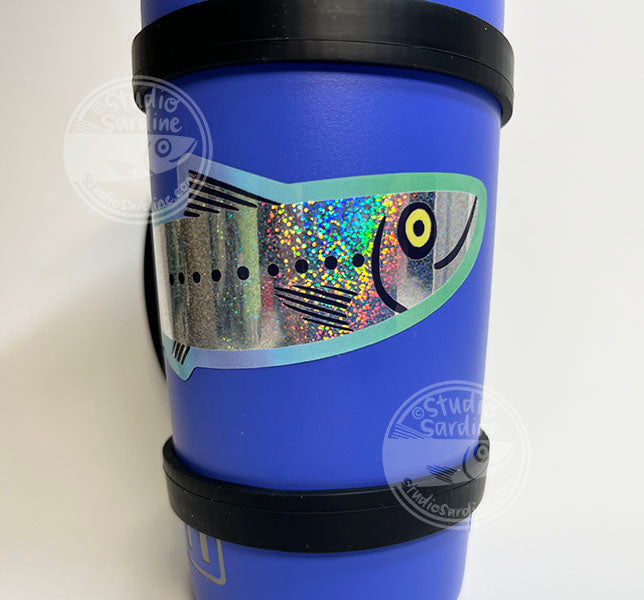 Studio Sardine Sparkle Sardine Glitter Hologram Sticker