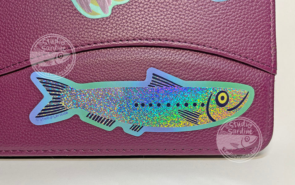 Studio Sardine Sparkle Sardine Glitter Hologram Sticker