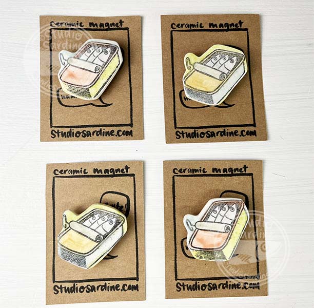 Studio Sardine Sardine Can Magnet