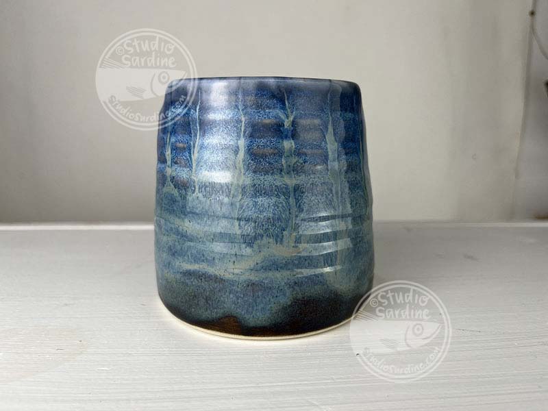 Studio Sardine Porcelain Barnacle Brush Cup