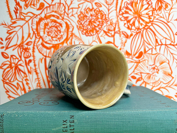 Heirloom Owls Handmade Porcelain Mug, Large