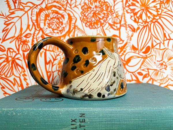Wild Horses Handmade Porcelain Mug