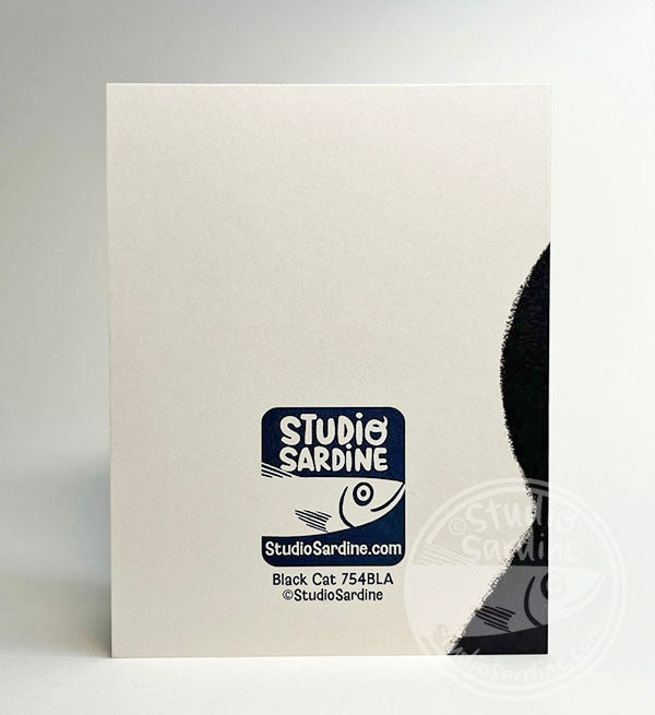 Black Cat Individual Emote Notes cat notecards