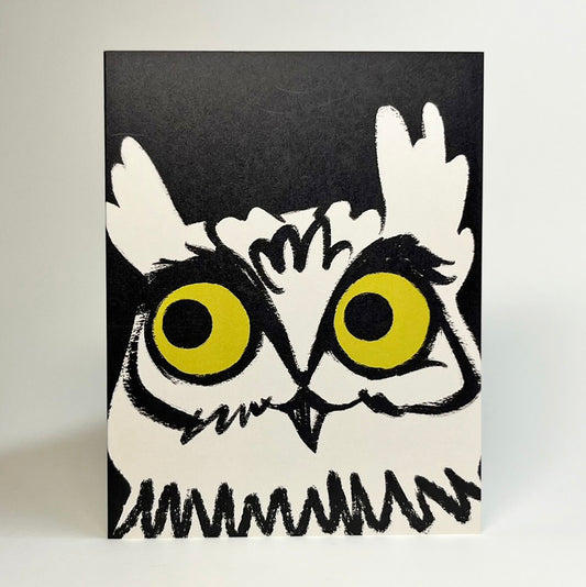 Charming Owl Individual Emote Notes owl notecards
