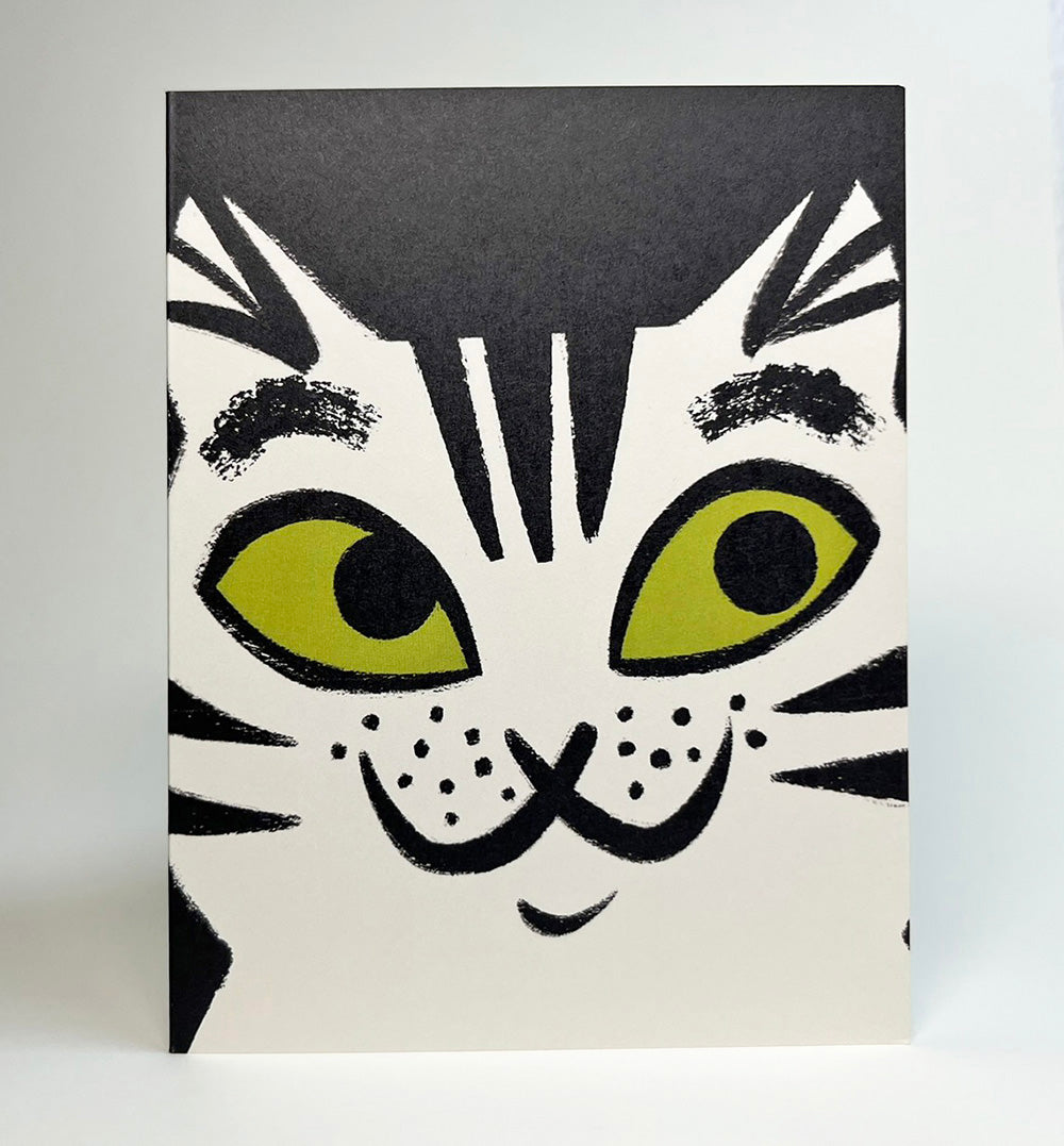 Tabby Cat Individual Emote Notes cat notecards