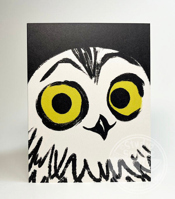 Cheeky Owl Individual Emote Notes owl notecards