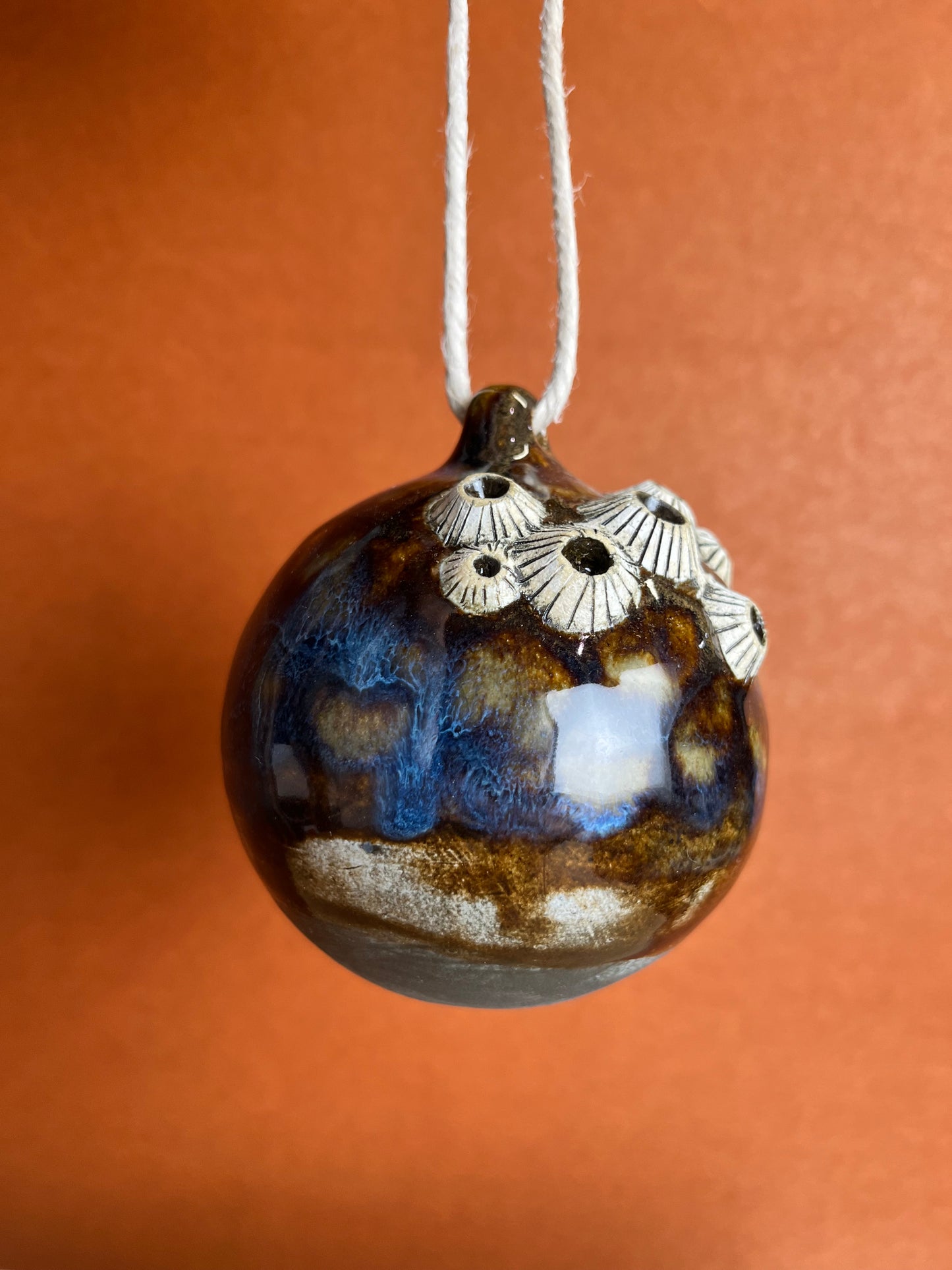 Dark Blue Barnacle Bauble