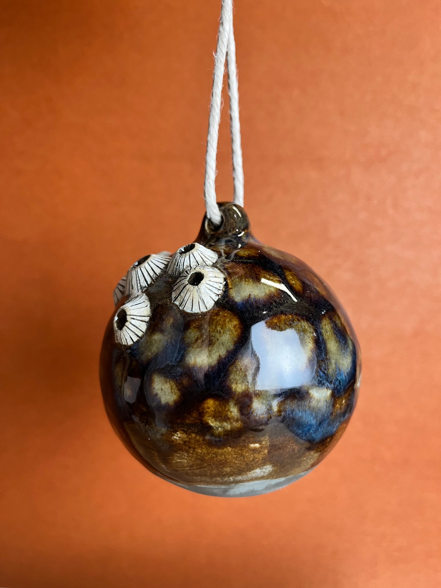 Dark Blue Barnacle Bauble