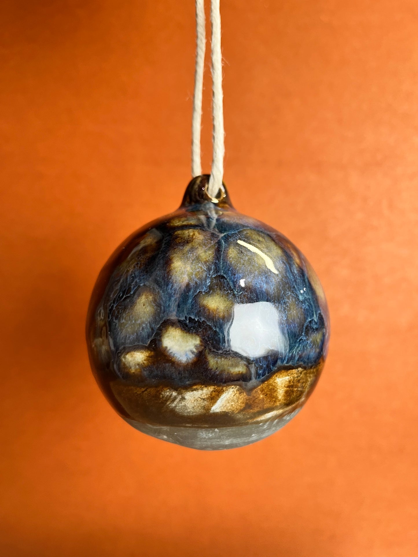 Dark Blue Barnacle Bauble