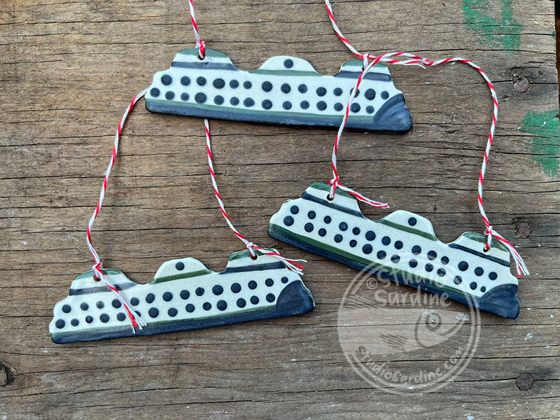 Washington Ferry Boat Ornaments
