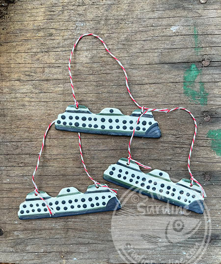 Washington Ferry Boat Ornaments