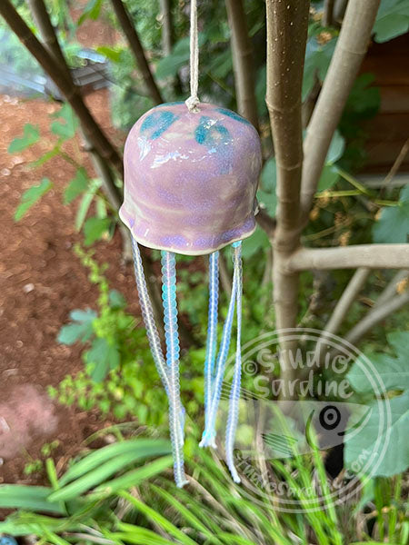 Studio Sardine Ceramic Jellyfish Ornaments