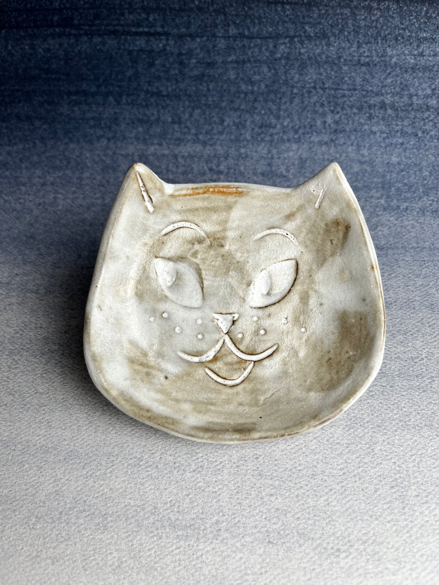 Small Rustic Cat Ring Dishes