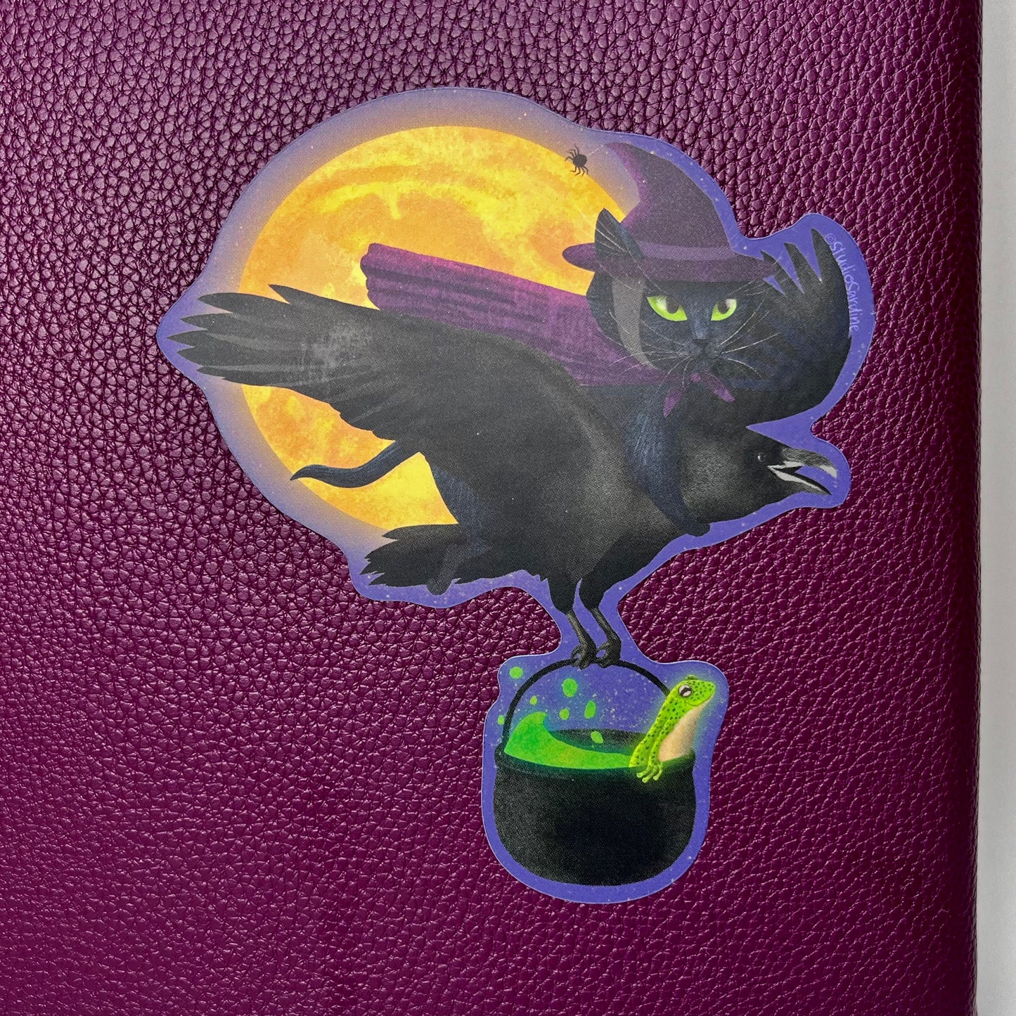 Bramble & Ink Blot (and Key Lime!) Witch Cat Sheet