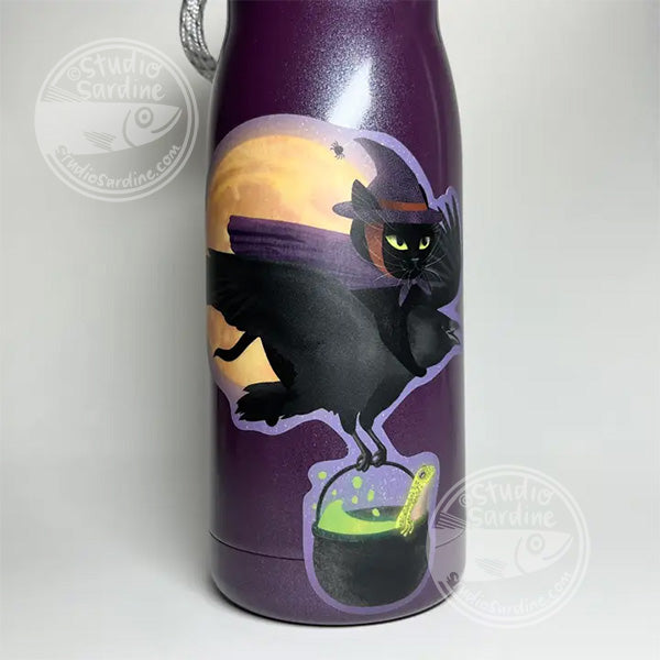 Studio Sardine Bramble & Ink Blot (and Key Lime!) Witch Cat Sticker Sheet