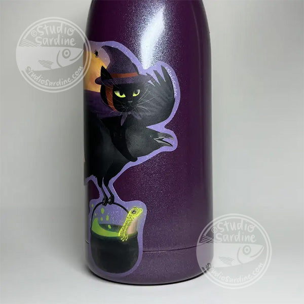 Studio Sardine Bramble & Ink Blot (and Key Lime!) Witch Cat Sticker Sheet