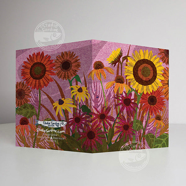 Fall Floral A2 size (5.5" x 4.25") notecards
