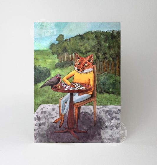 Good Friends A7 Size Notecards, Blank Greeting Cards