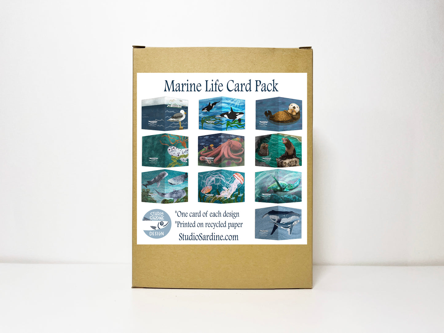 Marine Life Card Pack