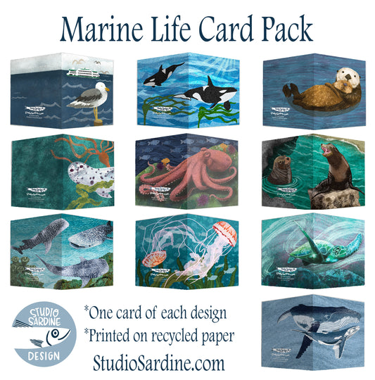 Marine Life Card Pack