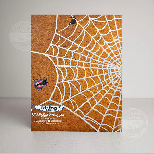 Bugs and Hisses A2 size (5.5" x 4.25") notecards