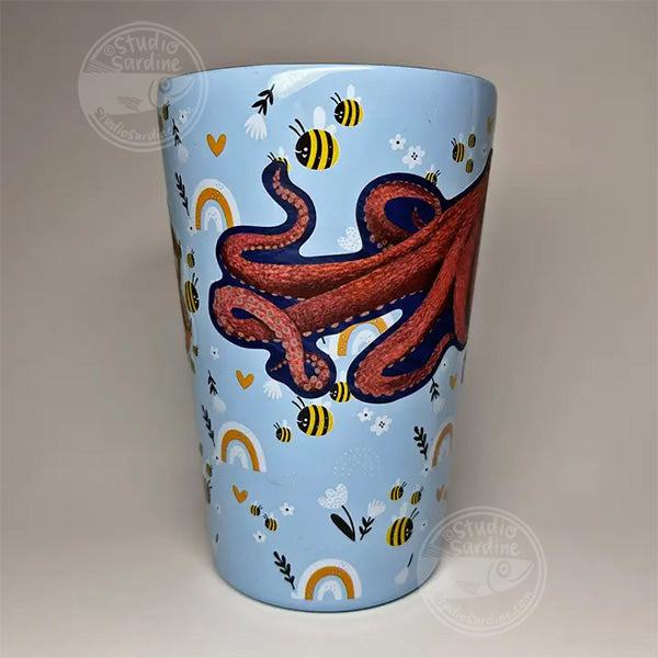 Studio Sardine Giant Pacific Octopus durable Sticker Sheet