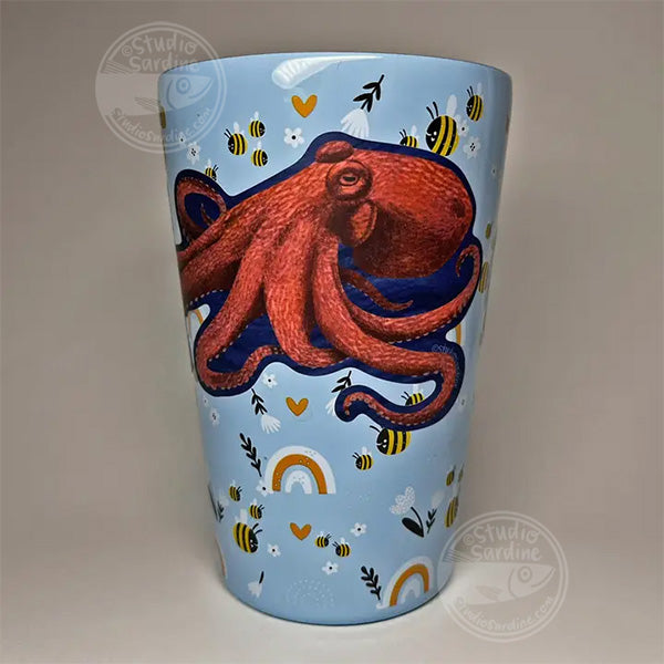 Studio Sardine Giant Pacific Octopus durable Sticker Sheet