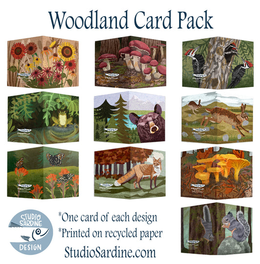 Woodland Card Pack